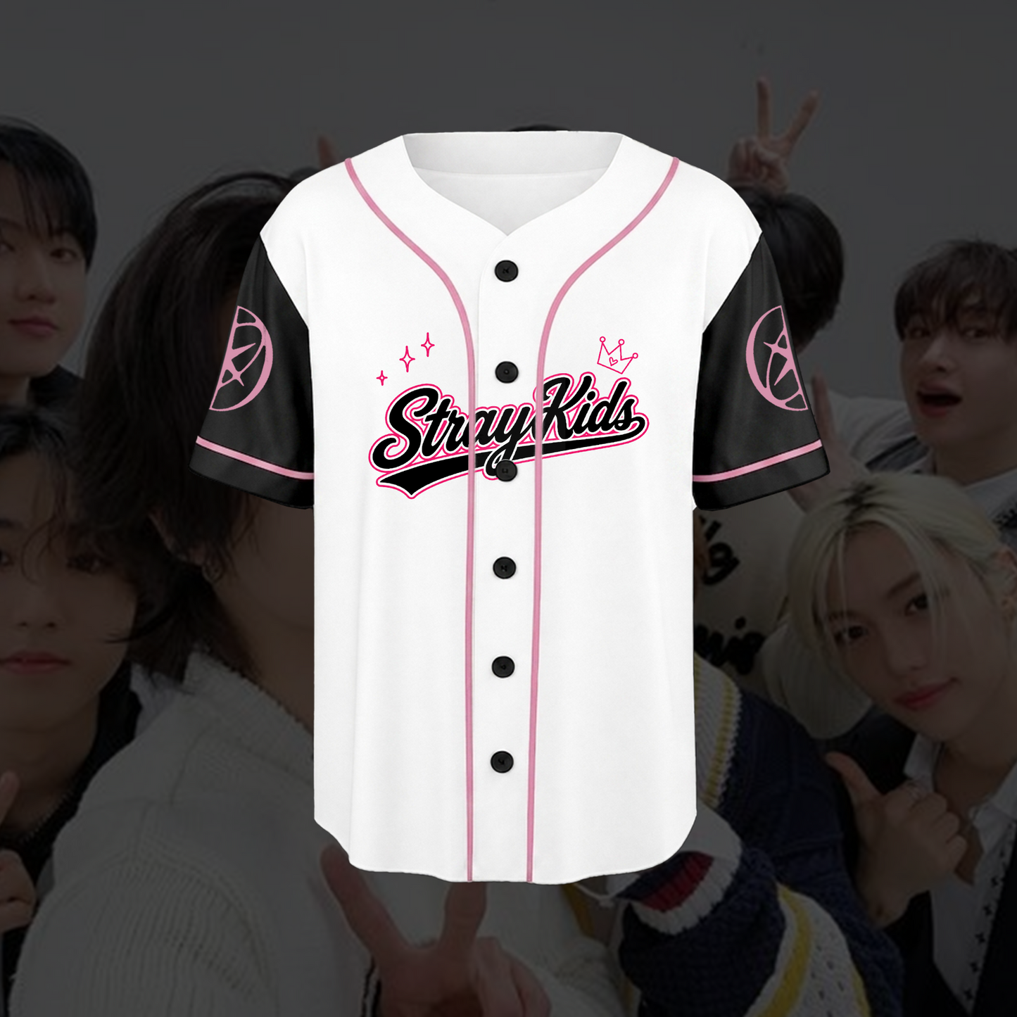 Cute Stray Kids Skzoo Baseball Jersey Run It Merch Gift For Fans