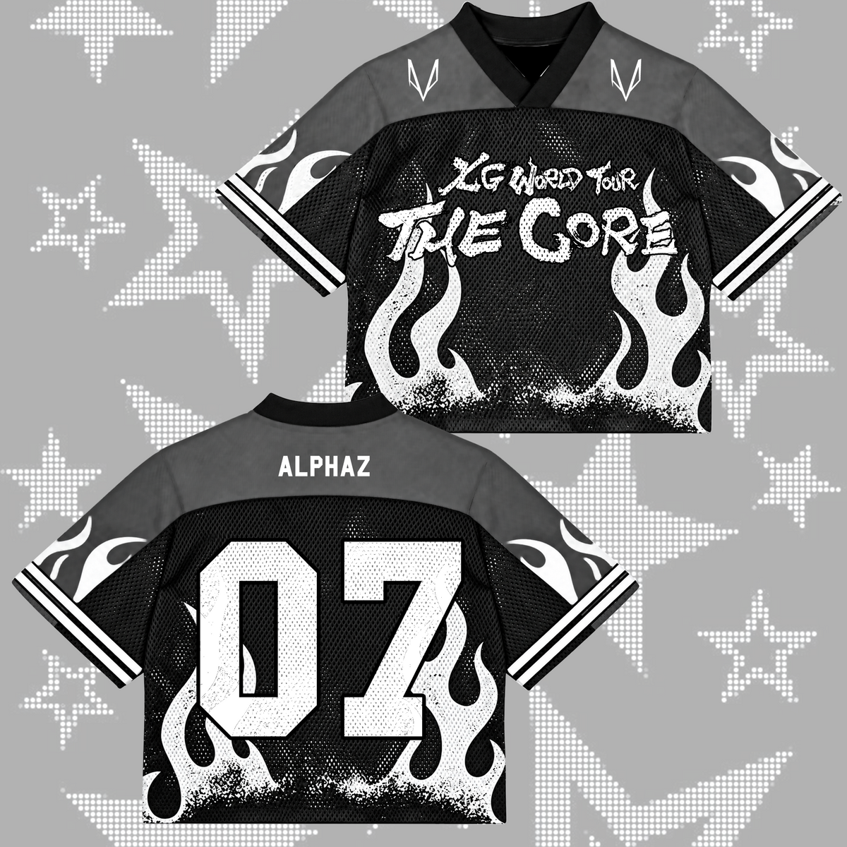 Fierce XG World Tour The Core Mixed Mesh Jersey For Alphaz