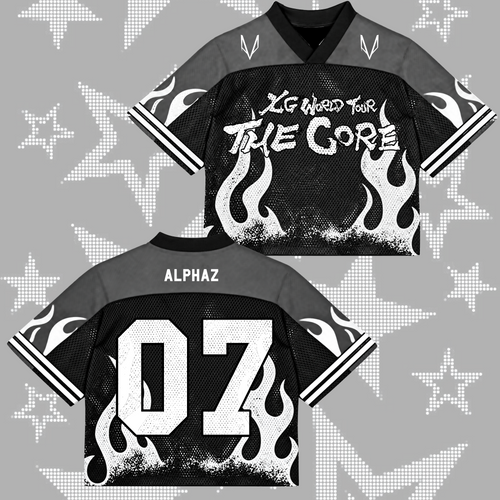 Fierce XG World Tour The Core Mixed Mesh Jersey For Alphaz