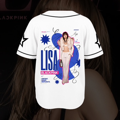 Lisa Confident Radiant Unapologetic Jersey Blackpink Fan Shirt