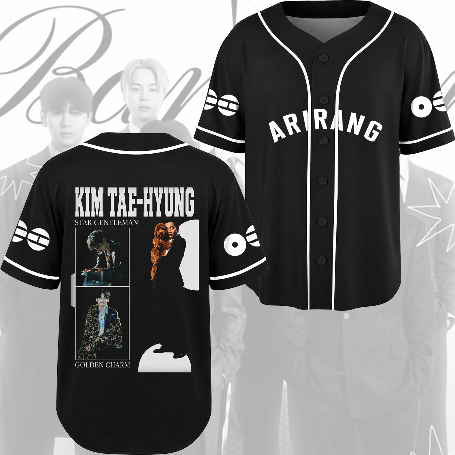 BTS Arirang World Tour Notice Me Please Baseball Jersey Gift For Fans