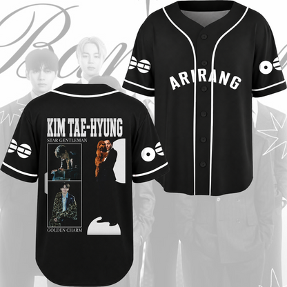 BTS Arirang World Tour Notice Me Please Baseball Jersey Gift For Fans