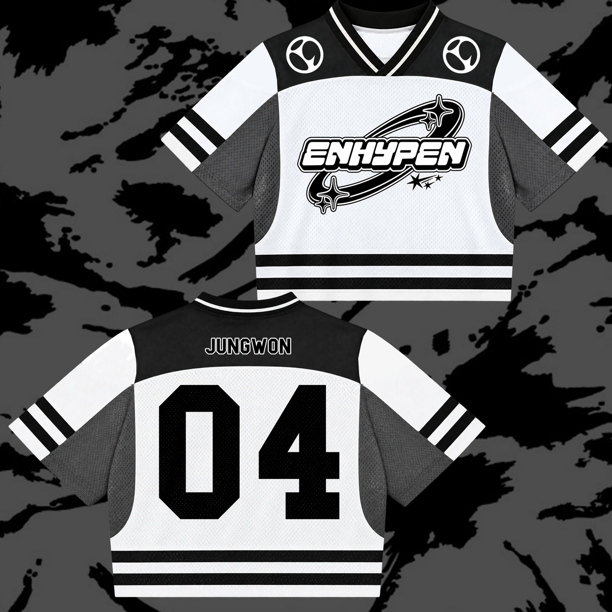 Bittersweet Blood Saga Enhypen World Tour Mesh-Trikot