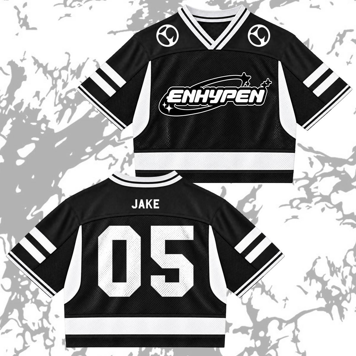 Bittersweet Blood Saga Enhypen World Tour Mesh-Trikot
