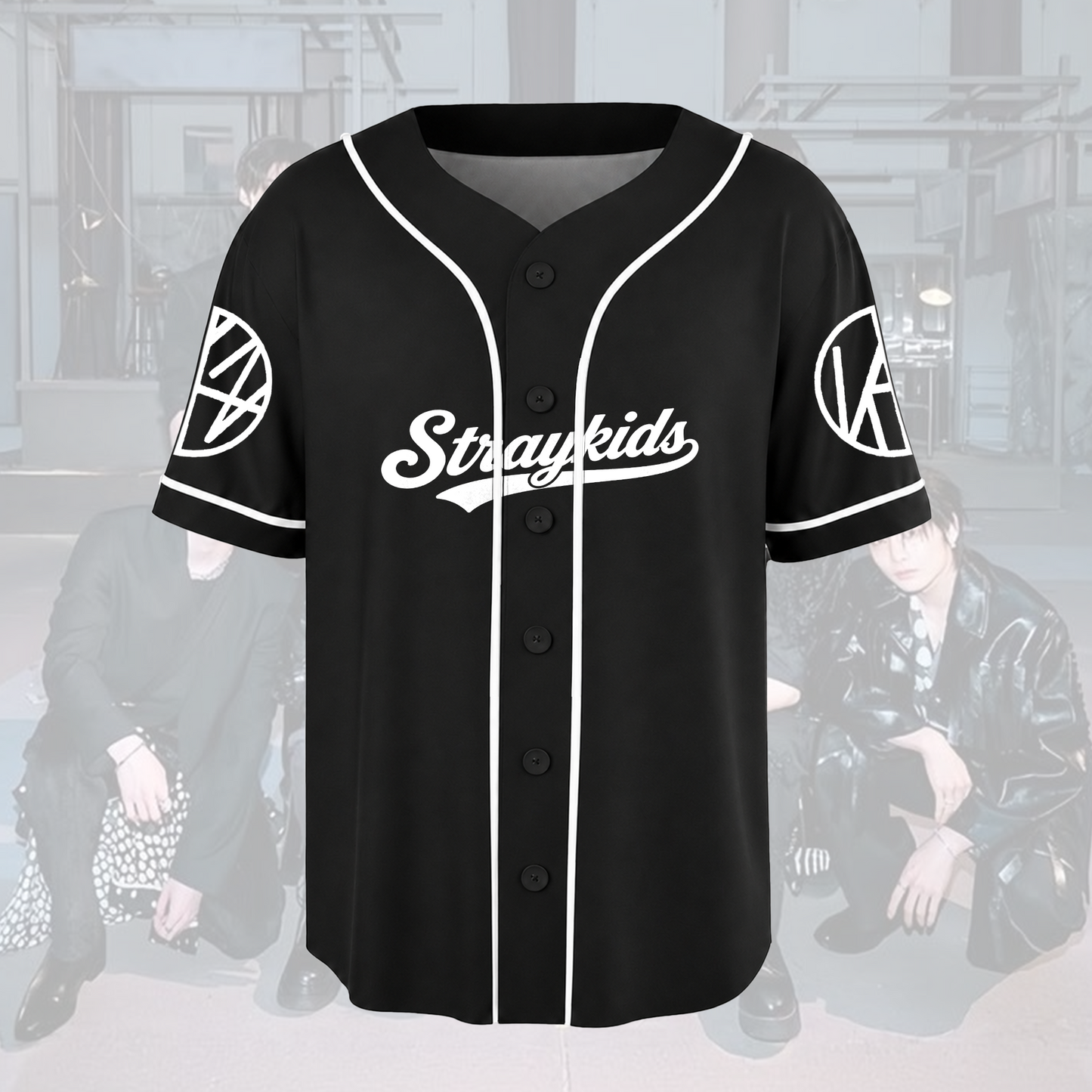 Stray Kids Run It Tour  Vintage Telephone Booth Baseball Jersey Gift For Fans