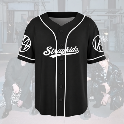 Stray Kids Run It Tour  Vintage Telephone Booth Baseball Jersey Gift For Fans
