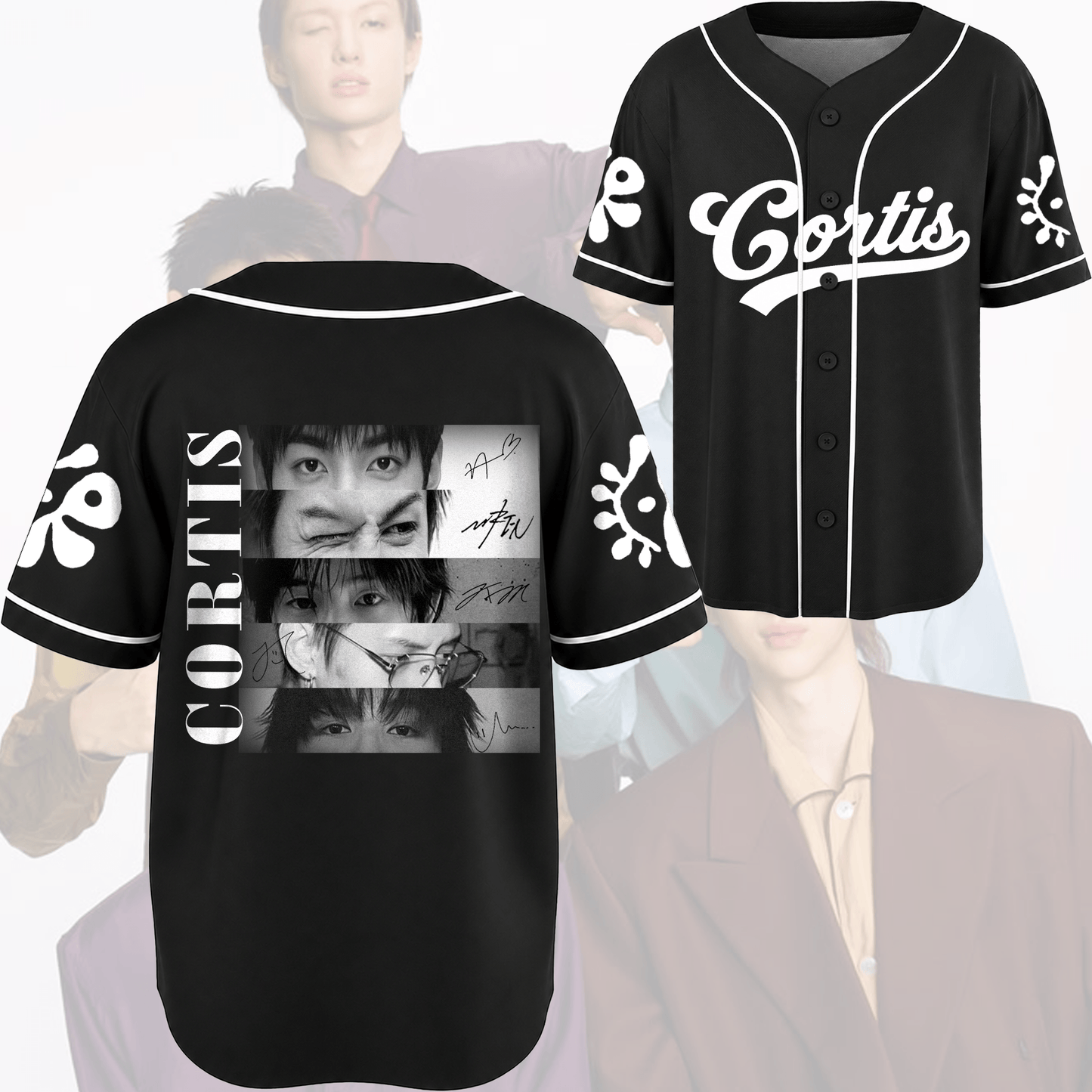 Gaze of Love Cortis Signature Baseball Jersey Fan Edition