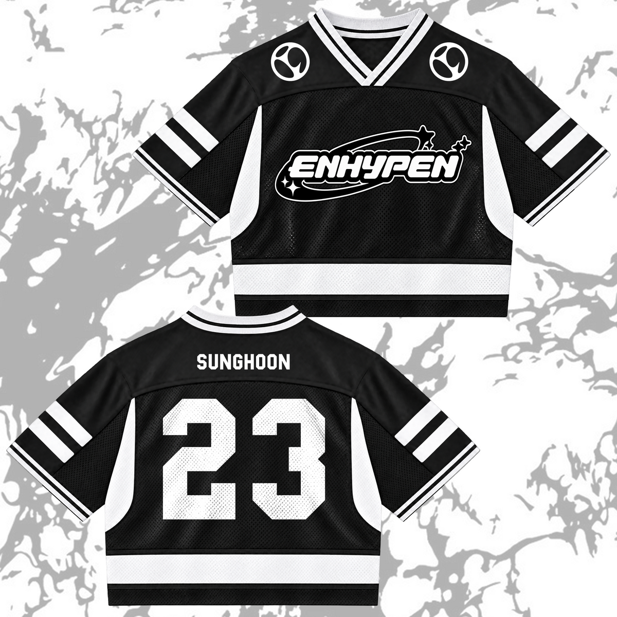 Bittersweet Blood Saga Enhypen World Tour Mesh-Trikot
