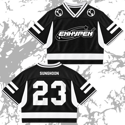 Bittersweet Blood Saga Enhypen World Tour Mesh-Trikot