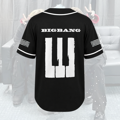 Bigbang 20th Anniversary Baseball Jersey Unisex Streetwear Gift For Fans