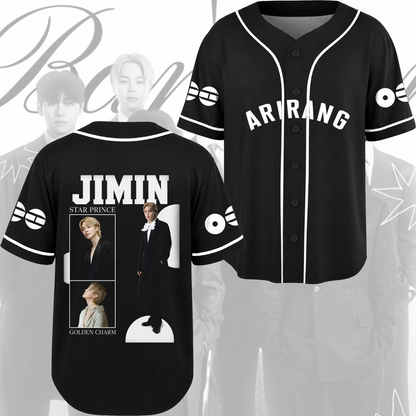 BTS Arirang World Tour Notice Me Please Baseball Jersey Gift For Fans