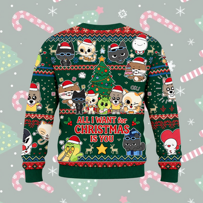 KATSEYE Dream Academy Freizeit-Cardigan als Geschenk für Fans