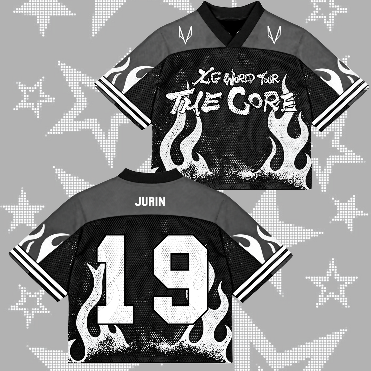 Fierce XG World Tour The Core Mixed Mesh Jersey For Alphaz