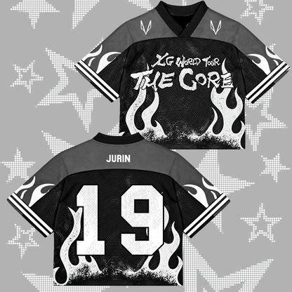 Fierce XG World Tour The Core Mixed Mesh Jersey For Alphaz
