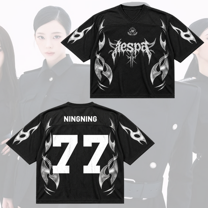 Futuristic Aespa Synk Complexity 2026 Tour Jersey Gift For Fans