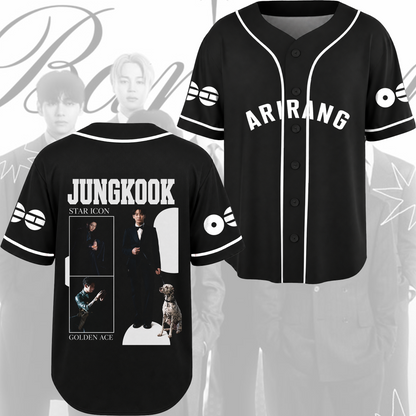 BTS Arirang World Tour Notice Me Please Baseball Jersey Gift For Fans