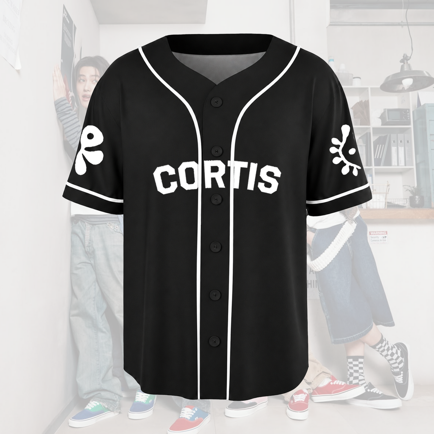 CORTIS Members Polaroid Photo Baseball Jersey Put Your Phone Down Gift For Fans