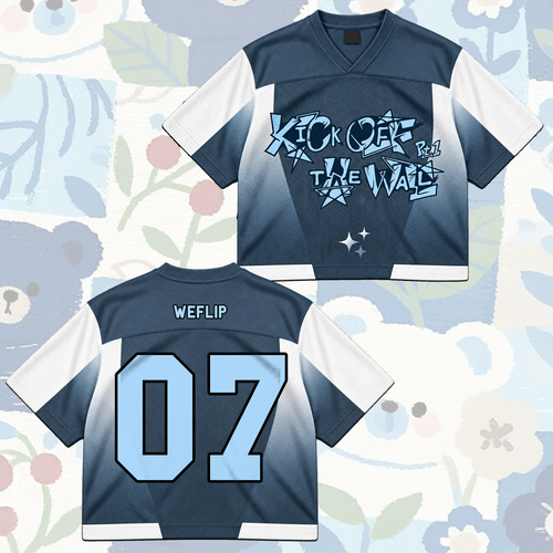 KickFlip Kick Off The Wall Pt 1 Cyberpunk Mixed Mesh Jersey Gift For Fans