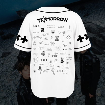 TXT Concert 2026 Tomorrow X Togehter Moments Baseball Jersey Fan Edition