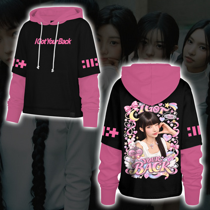 Traumhafter Choom Tour Babymonster Moon Dark Aesthetic Shortstop Kapuzenpullover Halloween-Geschenk für Fans