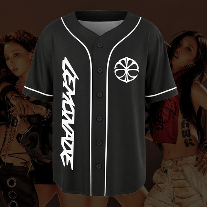 Aespa Ningning Lemonade Album Baseball Jersey Fan Edition