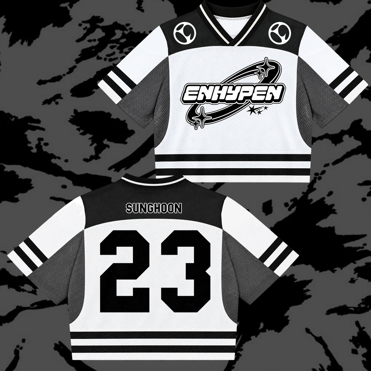 Bittersweet Blood Saga Enhypen World Tour Mesh-Trikot