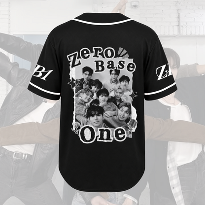 Zerobaseone Baseball Jersey ZB1 Streetwear Fan Edition