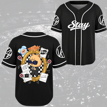 Adorable This & That Stray Kids Club Skzoo Streetwear Baseball Jersey For Stay