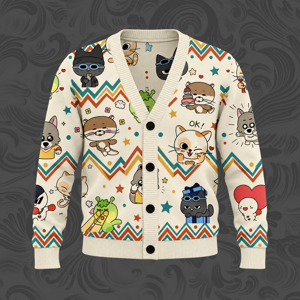 KATSEYE Dream Academy Freizeit-Cardigan als Geschenk für Fans
