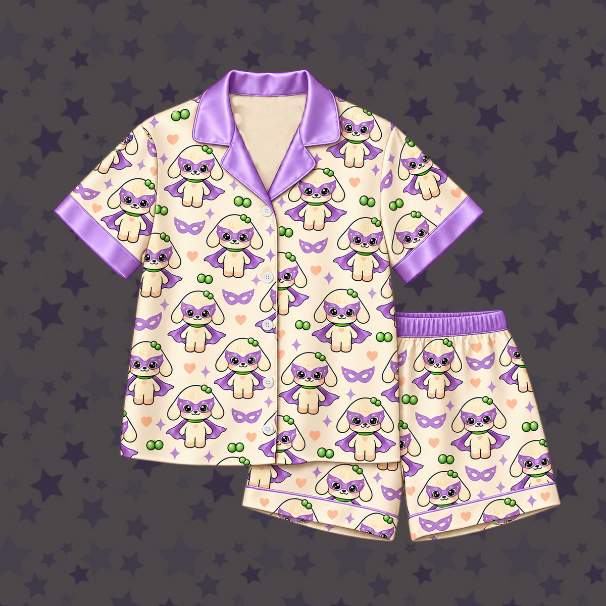 Ethereal Looks Can Kill I.V.E. Club Liz Cheez Pastel Coquette Pajama Set For Dive