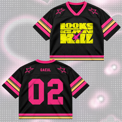 Rebellious Looks Can Kill I.V.E. Club Mixed Mesh Jersey For Dive