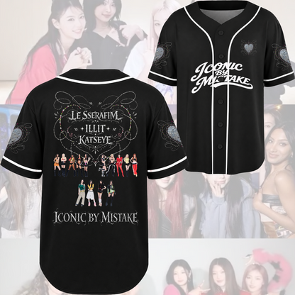 Dynamite Iconic By Mistake Katseye Le Serrafim Illit Jersey Fan Edtion