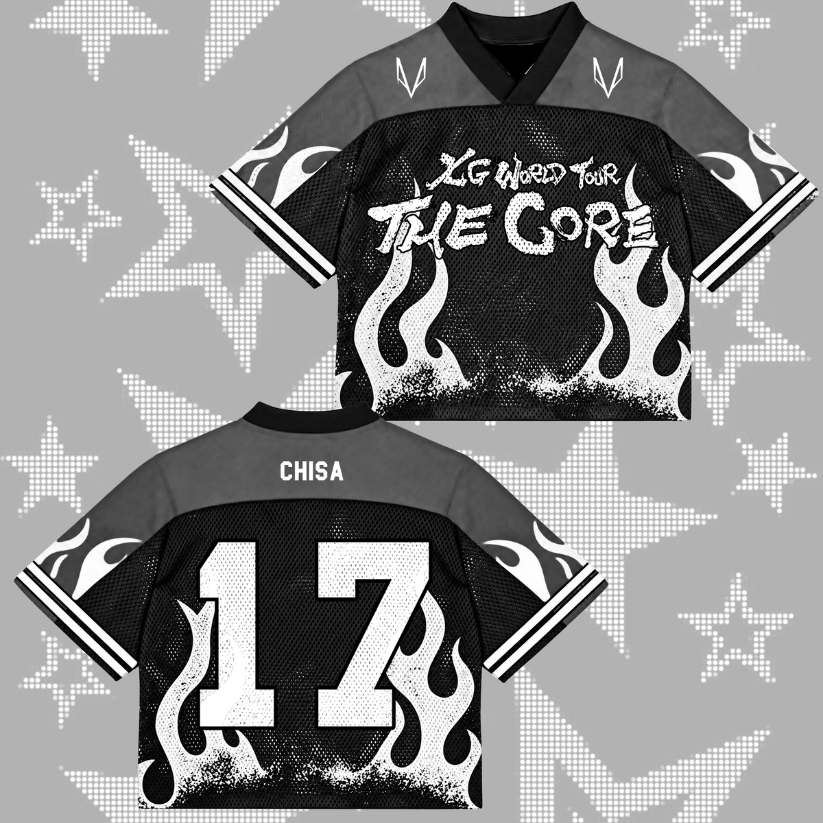 Fierce XG World Tour The Core Mixed Mesh Jersey For Alphaz