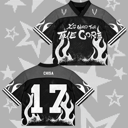 Fierce XG World Tour The Core Mixed Mesh Jersey For Alphaz