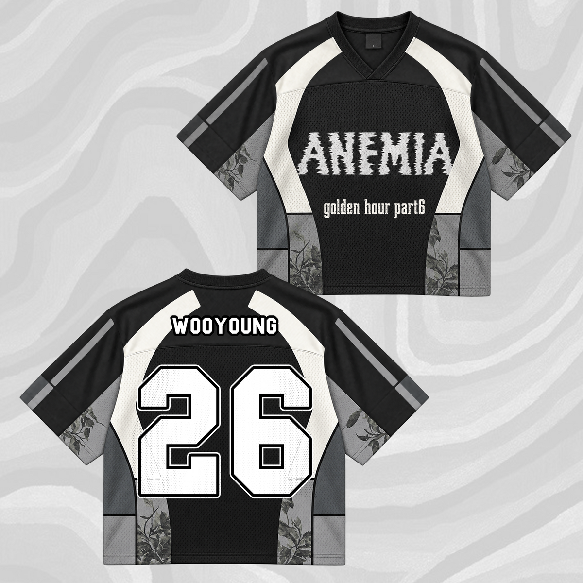 ATEEZ Golden Hour Part 5 Mixed Mesh Jersey Fan Edition (Bad)