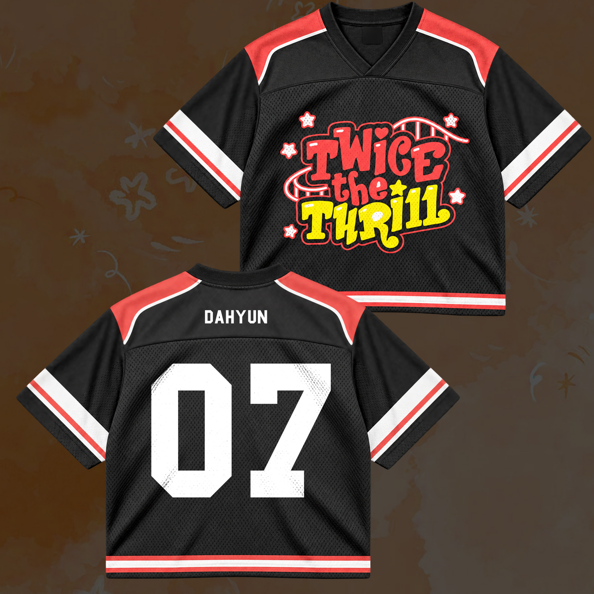 Twice This Is For North America World Tour Nordamerika Mixed-Mesh-Trikot