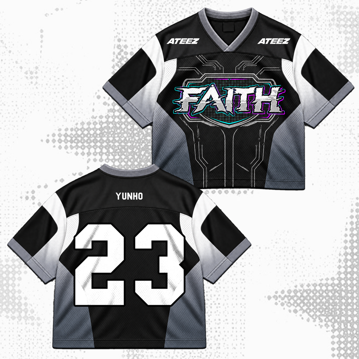 ATEEZ Golden Hour Part 5 Mixed Mesh Jersey Fan Edition (Bad)