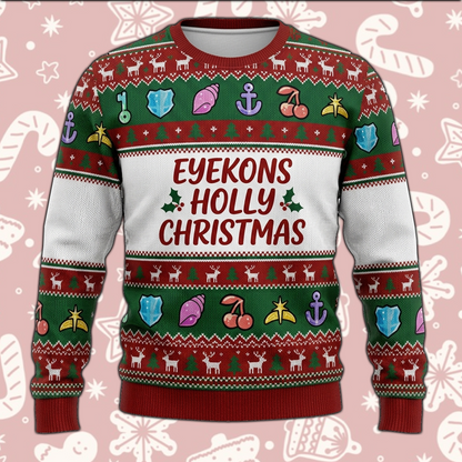 Eyekons Holly Christmas Ugly Sweater Kat.se.ye Fan Edition