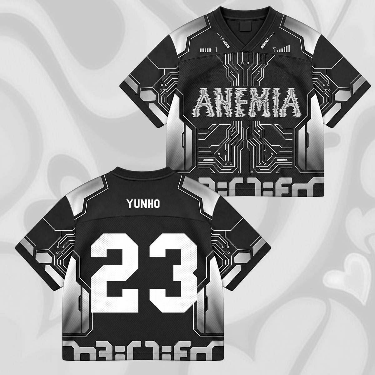 Anemia ATEEZ Golden Hour 6  Mixed Mesh Jersey Gift For ATINY Fans