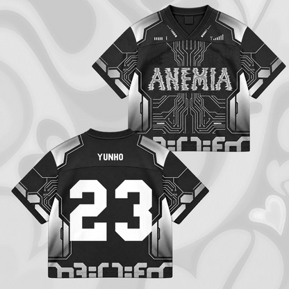 Anemia ATEEZ Golden Hour 6  Mixed Mesh Jersey Gift For ATINY Fans