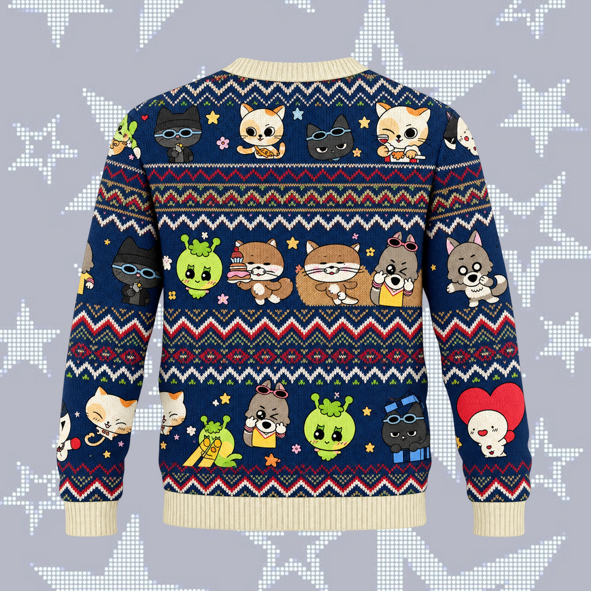 Cozy BOYNEXTDOOR Mascot Cardigan For Onedoor
