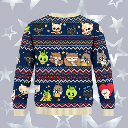 Cozy BOYNEXTDOOR Mascot Cardigan For Onedoor