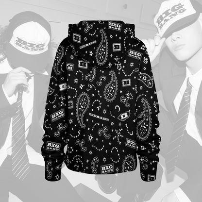 Edgy BIGBANG Shortstop Hoodie XX Cosmos Tour Fan Gifts