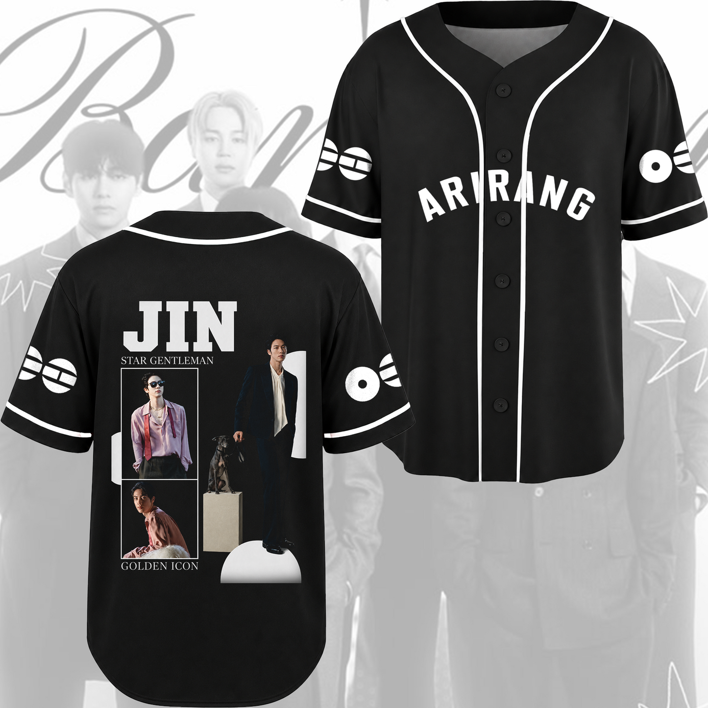 BTS Arirang World Tour Notice Me Please Baseball Jersey Gift For Fans