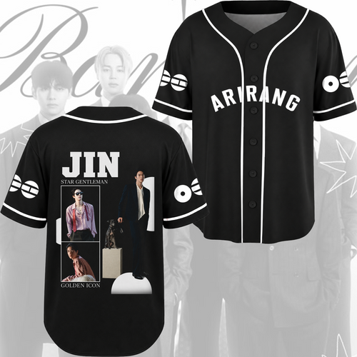BTS Arirang World Tour Notice Me Please Baseball Jersey Gift For Fans