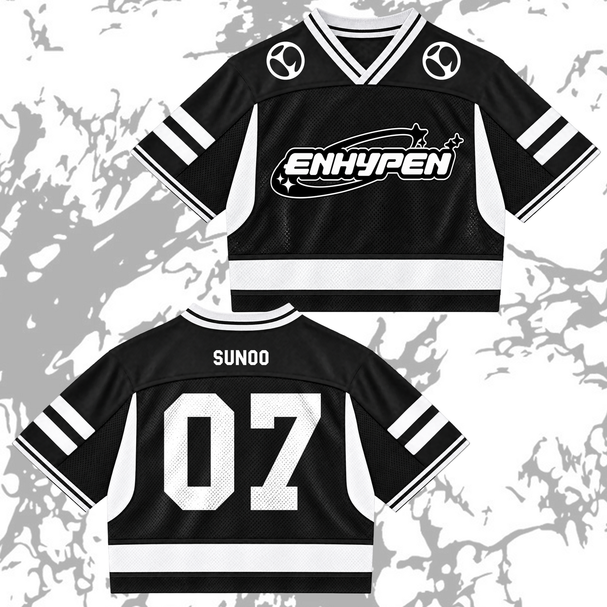 Bittersweet Blood Saga Enhypen World Tour Mesh-Trikot