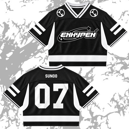 Bittersweet Blood Saga Enhypen World Tour Mesh-Trikot