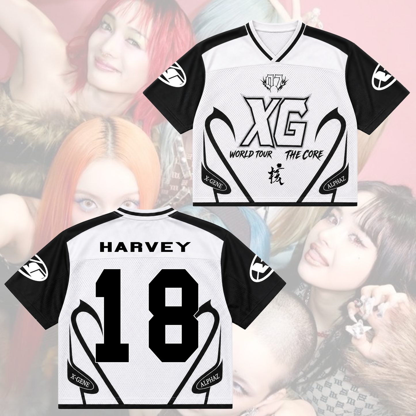 Futuristic XG The Core Mixed Mesh Jersey Ultimate Fan Gift