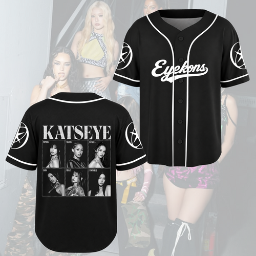 Spectacular KATSEYE Members Jersey  Wildworld Kpop Gift for Fan