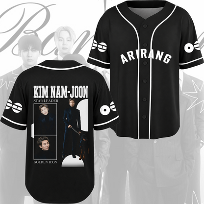 BTS Arirang World Tour Notice Me Please Baseball Jersey Gift For Fans